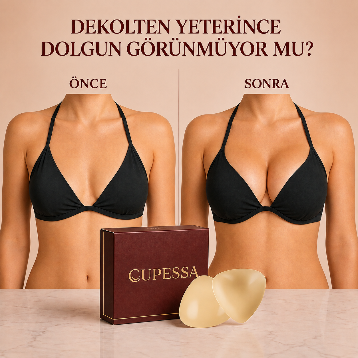 Görünmez Push Up Ped